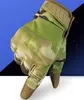 Мужчины ездят на велосипеде велосипедные велосипеды Full Finger Motos Racing Gloves Antiskid Screen Touch Outdoor Sports Tactical Glow