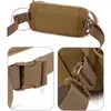 Sports de plein air Sac de poitrine Randonnée Versipack Running Waistpack Tactical Camouflage Waist Bag Fashion
