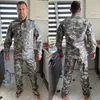 Uniforme militaire tactique Camouflage des hommes Army Vêtements Forces spéciales Airsoft Soldat Training Veste de combat Pant