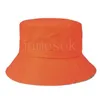 Unisex katoen emmer hoeden vrouwen zomer zonnebrandcrème panama hoed mannen pure kleur sunbonnet fedoras outdoor visser hoed strand pet bd0042