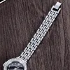 Запястье Смотреть новые модные повседневные часы серебряные браслеты для женщин с чем -л., Чтобы смотреть дамы элегантные кварцевые наручные часы TME0018