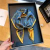 Mode 2021 Schal Designerin kleine Seidenschals Frauen Tasche dünne schmale, lange Dekorbelt Gürtel Luxusmarken Kopfband Krawatte