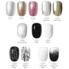 Nxy Nail GEL GDCOCO 5 мл Живопись Лак 132 Цвет Чертеж Чистый паук Блеск эффект зеркала металл 0328