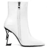 Fashion Winter Brand Woman Boots Shoes Wedding Wedding Highled Heal Leather Bootti Boots Pumps High Heels Designer 35-43