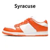 2022 UNC Chaussures décontractées pour hommes Femmes Panda Sneakers Chicago Syracuse Grey Fog Universit