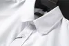 Erkek Ekose Gömlek En kaliteli Nakış bluz Uzun Kollu Düz Renk Slim Fit Gündelik İş giyim Uzun kollu gömlek Normal boyut çoklu renk # 34