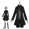 Black Butler Sebas Cosplay Trajes Vestido Halloween Carnaval Mujer Chica Uniformes Peluca