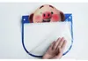 Stock Kids Cartoon Face Shield Transparent Protective Masks Dustproof Anti-Fog Full Face Shield Anti Dust Windproof PET Mask FY8037