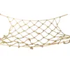 1pc Small Animal Supplies Parrot Hamster Glider Hemp Rope Climbing Net Hammock Hanging Toy Bed Tunnel Cage Small Pet Bird Playing Supply 20220426 D3