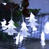 Strings LED Outdoor Christmas Tree String Lights 10/20/30/40 Leds Luces Holiday Decoracion Fairy For Wedding PartyLED