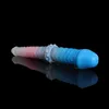 Nxy Dildos Silicone Double Headed Penis Female False Anal Plug Adult Sex Products Passion Massage Masturbation Toy 0316