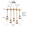 Pendelleuchten, Loft-Lampe, Esszimmer, Restaurant, Café, Wohnzimmer, Seil, Holz, Decke, Kronleuchter, Beleuchtung, Vintage-Droplight, Pendelleuchten, Pendelleuchte