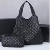 Panier de poche de créateur de mode Sac en cuir authentique Hémerse Femme Femme Tote Tote Crossbody Shopping Wallet Pockets Hands Hands Hands Hands Hands Ladies Sacs Black