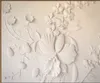 전문적인 크기의 커스텀 벽지 스티커 배경 화면 유럽 스타일 꽃 스테레오 릴리프 배경 벽