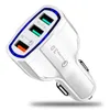 5V 3.1A 3USB 포트 고속 USB 차량 충전기 차량 충전기 iPhone 용 전원 어댑터 12 13 14 15 Pro Max Samsung LG S1