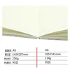 Caderno de sublimação com núcleo interno A4 A5 A6 DIY Notebook em branco Cadernos de couro falso personalizado Impressão de transferência de calor A12