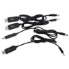 USB Power Boost Line DC 5V To 9V/12V Step Up Converter Adapter Cable 2.1x5.5mm 3.5*1.35MM Plug