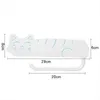 Étagère d'organisateur flottante mignon de serrage de mur de chat en plastique support de serviette en plastique suspension d'angle d'éponge support de salle de bain accessoires de salle de bain j220702