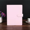 Notepads Macaron A6 Budget Binder PU Leder Notebook Planer Ausgabenblätter Kategorie Aufkleber zum Budgetieren des Geldes Geld