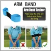 5 Teile/satz Golf Swing-Training Aids Arm Band Swing Trainer Auswirkungen Ball Inflator Haltung Motion Korrektur Praxis liefert