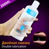 Lubrificante à base de água 400ml, para lubrificante sexy, lubrificante adulto, óleo anal gay, fácil de limpar, 9450231