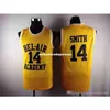 14 Will Smith Fresh Prince Jersey Bel Air Academy Jersey Sitched Yellow S to XXL NCAA College