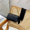 Leather Embroidery Wallet on Starp Women Chain Shoulder Crossbody Bag Designer Handbags Luxury Lady Purses Messenger Bag Soft Clutch Wallets