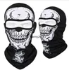 Hot Cs Cosplay Ghost Skull Mask Taktisk Full Face Masker Motorcykel Biker Cykling Balaclava Andning Dammtät Vindskyddad Mask Skidåkning Sport Hood