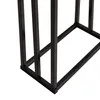 Toalhas independentes de metal, prateleiras de 3 níveis, organizador de suporte para o quarto do banheiro 3 cores preto marrom branco