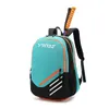 Utomhusväskor Vattentät Badminton Bag Stora kapacitet 2-3 Racketar Backpack Portable Professional Multifunktionella Tennis Sport Tillbehör