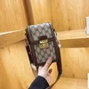 2022 new women's ins super fire printing messenger mobile phone bag versatile one shoulder small square Bag Fashion