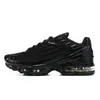 신발 nike air max airmax tn plus 3 turned III plus 2 2021 남성 여성을위한 새로운 최고 품질의 운동화 레이저 블루 타이거 모든 블랙 화이트 스포츠 스니커즈 트레이너 야외