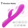 Silicone Dildo Vibrators G Spot Massager Rabbit Vibrating Toys Vaginal Clitoral Stimulation Adult sexy for Women sexyyshop