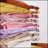 New Gold Wire Women Scarf Plain Solider Color Shawls Hijab Muslim Wrap Headband Fashion Ethnic Drop Delivery 2021 Scarves Wraps Hats Glov