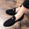 Modepekade mocka Oxford skor för män lyxig designer gentleman bröllop prom formell sko sapato social maskulino