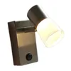 Topoch Bunk Bed Lights Lampa z włączaniem/wyłączaniem głowicy obrotowej Nickel Wykończenie wbudowane zasilanie LED 3W 200LM Unikalne obudowy akrylowe