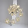 Taklampa rotera ljus inomhusbelysning hem ljuskrona guld blommor form hänge för levande matsal ny design realistisk form yta monterad hög lumen