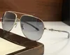 Vintage-Modedesign-Sonnenbrille BELL Pilot Metallrahmen einfacher und großzügiger High-End-Stil