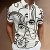 Camiseta de pólo de golfe para venda quente para homens para homens mans slim fit zipper lapela designer de poliéster algodão