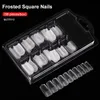 False Nails 96pcs/box Full Cover Sculpted For Nail Extension Tips Acrylic Clip Set Mold Manicuring Tools
