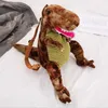 Çocuk Peluş Bebek Oyuncak Dinozor Sırt Çantası Sevimli Erkek Kız Öğrenci Tatil Okul Çalışma Rahat Yumuşak Hayvan Çanta Oyuncaklar Hediyeler DHL