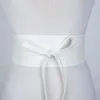 Gürtel Ledergürtel breiter Korsett Cummerbunds Riemen für Frauen Mädchen hohe Taille schlampige Gürtelkrawatten Bugbaumbetbelts