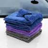 40X40CM Super Absorbent Car Care Wash Cleaning Cloth Microfiber Towel Ultra Soft Car Polishing Plush Washing Drying Towel 220727