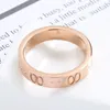 Double lettres Designers Ring For Women Men Fashion Designers Couple Ring Silver Gol