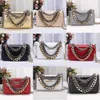 Palmetto Triple Evening Bag Ladies Leather Shoulder Bag Women Handbag Chain Dinner Bags Quality Tom