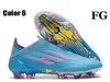 حقيبة الهدايا رجال عالية الكاحل أحذية كرة القدم الأشرطة X Speedflow FG Firm Ground Cleats Laceless Ghosted 21 Speed ​​Flow Soccer Shoes Top254e