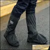 Autres articles divers ménagers Chaussures de pluie unisexe Er Imperméable Outdoor Riding R Dhsg2