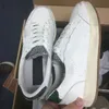 Tênis de Marca Italiana Golden Ball Star Sapatos Casuais Clássico Branco Envelhecido Sujo Designer Deluxe Couro Camurça Homens E Mulheres Spur Metal Lettering Tamanho 35-46