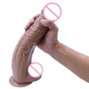 NXY Dildos Super Large Simulation Crystal Penis Vibrator Massager 남성과 여성은 자위를 사용하여 거꾸로 금형 뒤뜰 확장 0316