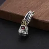 925 sterling Silver Rabbit Netclaces American European Upintage Orvate Designer Excessories Luxury Jewelry Associory